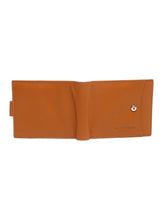 Load image into Gallery viewer, Men's  Leather Bi-Fold Wallet with Snap Button Closure
