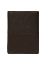 Load image into Gallery viewer, Men’s Brown Leather Tri-Fold Wallet
