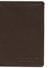 Load image into Gallery viewer, Men’s Brown Leather Tri-Fold Wallet
