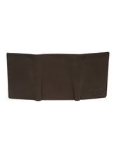 Load image into Gallery viewer, Men’s Brown Leather Tri-Fold Wallet
