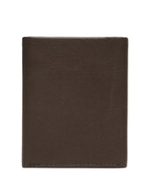 Load image into Gallery viewer, Men’s Brown Leather Tri-Fold Wallet
