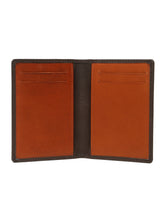 Load image into Gallery viewer, Men’s Brown Leather Card-Holder Two-Fold Wallet
