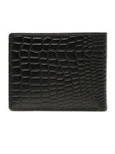 Load image into Gallery viewer, Men's Croco Texture Leather Bi-Fold Wallet
