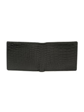 Load image into Gallery viewer, Men's Croco Texture Leather Bi-Fold Wallet
