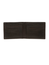 Load image into Gallery viewer, Leather Men Brown Bi-fold wallet
