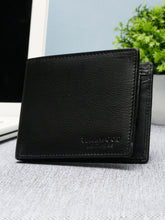 Load image into Gallery viewer, Leather Men Bi-fold wallet
