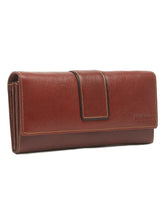 Load image into Gallery viewer, Teakwood Genuine Leather Brown Color Wallet
