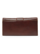 Load image into Gallery viewer, Teakwood Genuine Leather Maroon Color Wallet

