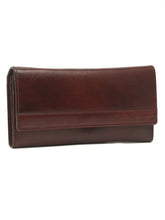 Load image into Gallery viewer, Teakwood Genuine Leather Maroon Color Wallet
