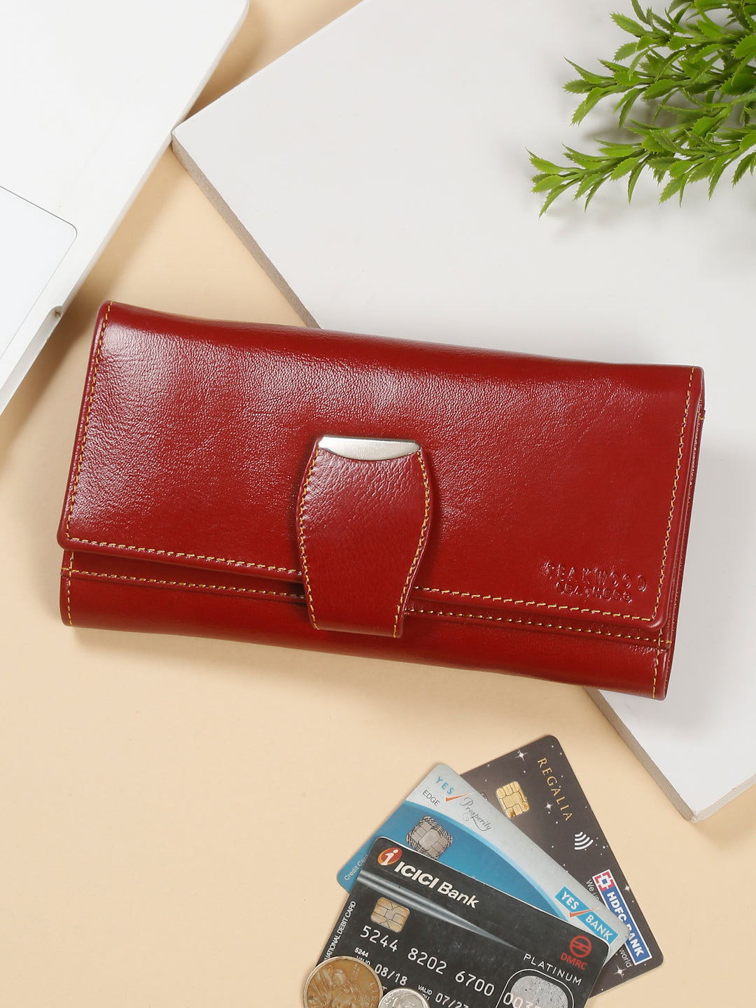 Red wallets for women deals used