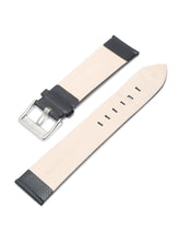 Load image into Gallery viewer, Teakwood black texture leather casual 22 MM watch strap
