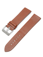 Load image into Gallery viewer, Teakwood Tan texture leather casual 22 MM watch strap
