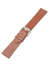 Load image into Gallery viewer, Teakwood Tan texture leather casual 22 MM watch strap
