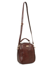 Load image into Gallery viewer, Women's Texture Leather Backpack
