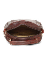 Load image into Gallery viewer, Teakwood Leathers Solid Textured Backpack cum Side Bag (2 in 1)
