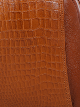 Load image into Gallery viewer, Teakwood Leathers Solid Textured Backpack cum Side Bag (2 in 1)
