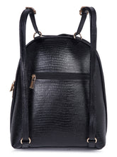 Load image into Gallery viewer, Teakwood Leathers Solid Textured Backpack
