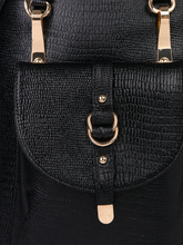 Load image into Gallery viewer, Teakwood Leathers Solid Textured Backpack
