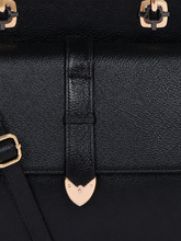 Load image into Gallery viewer, Teakwood Leathers Solid Structured Women Leather Handheld Bag
