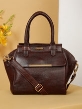 Load image into Gallery viewer, Women&#39;s Classy Textured Leather Handheld Bag
