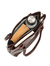 Load image into Gallery viewer, Women&#39;s  Textured Leather Handheld Bag
