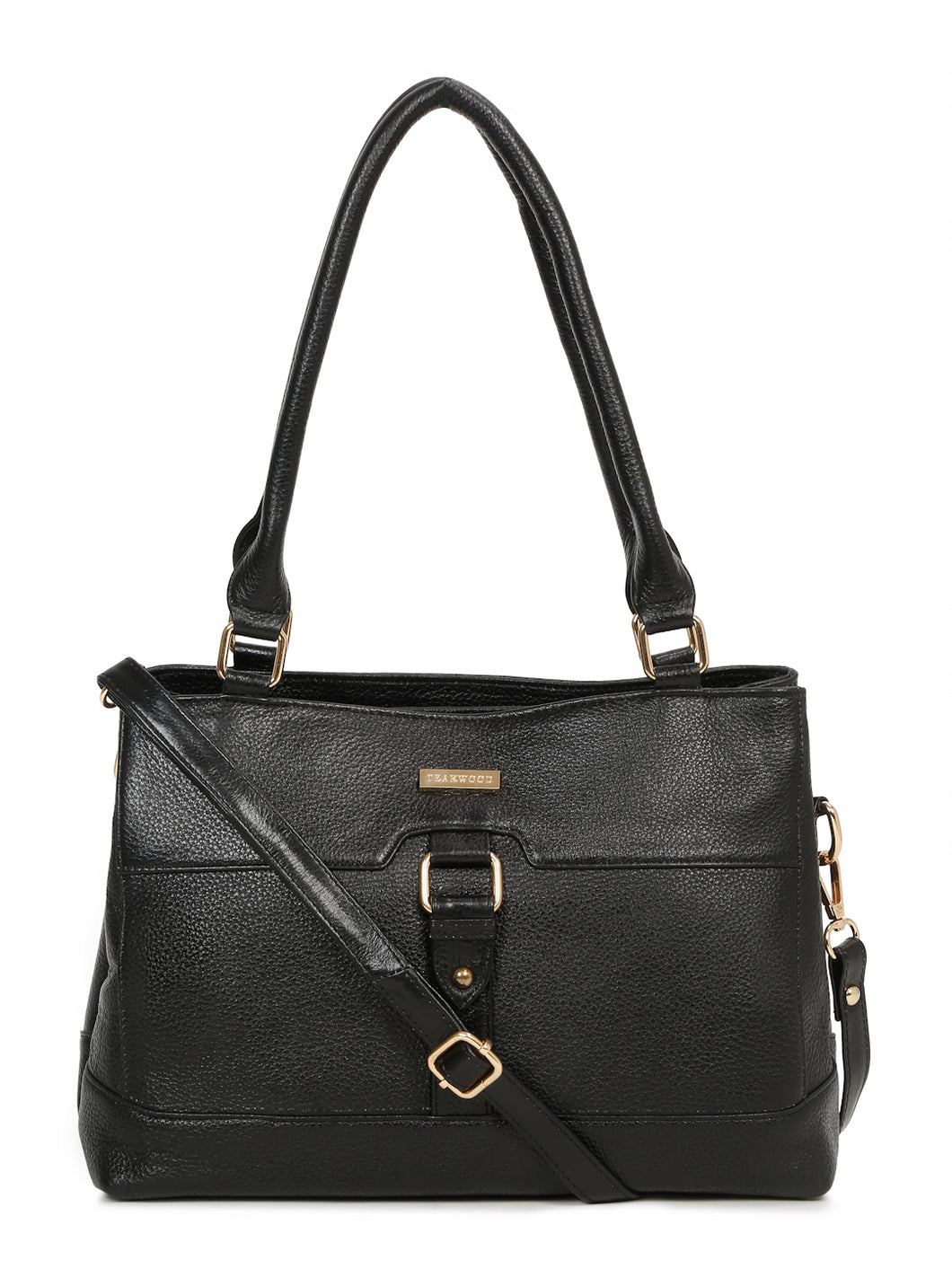 Women's Textured Leather Structured Bag