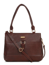 Load image into Gallery viewer, Women&#39;s Textured Leather Structured Bag
