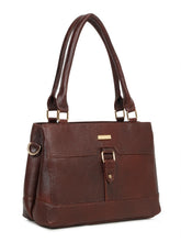 Load image into Gallery viewer, Women&#39;s Textured Leather Structured Bag
