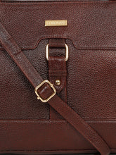 Load image into Gallery viewer, Women&#39;s Textured Leather Structured Bag
