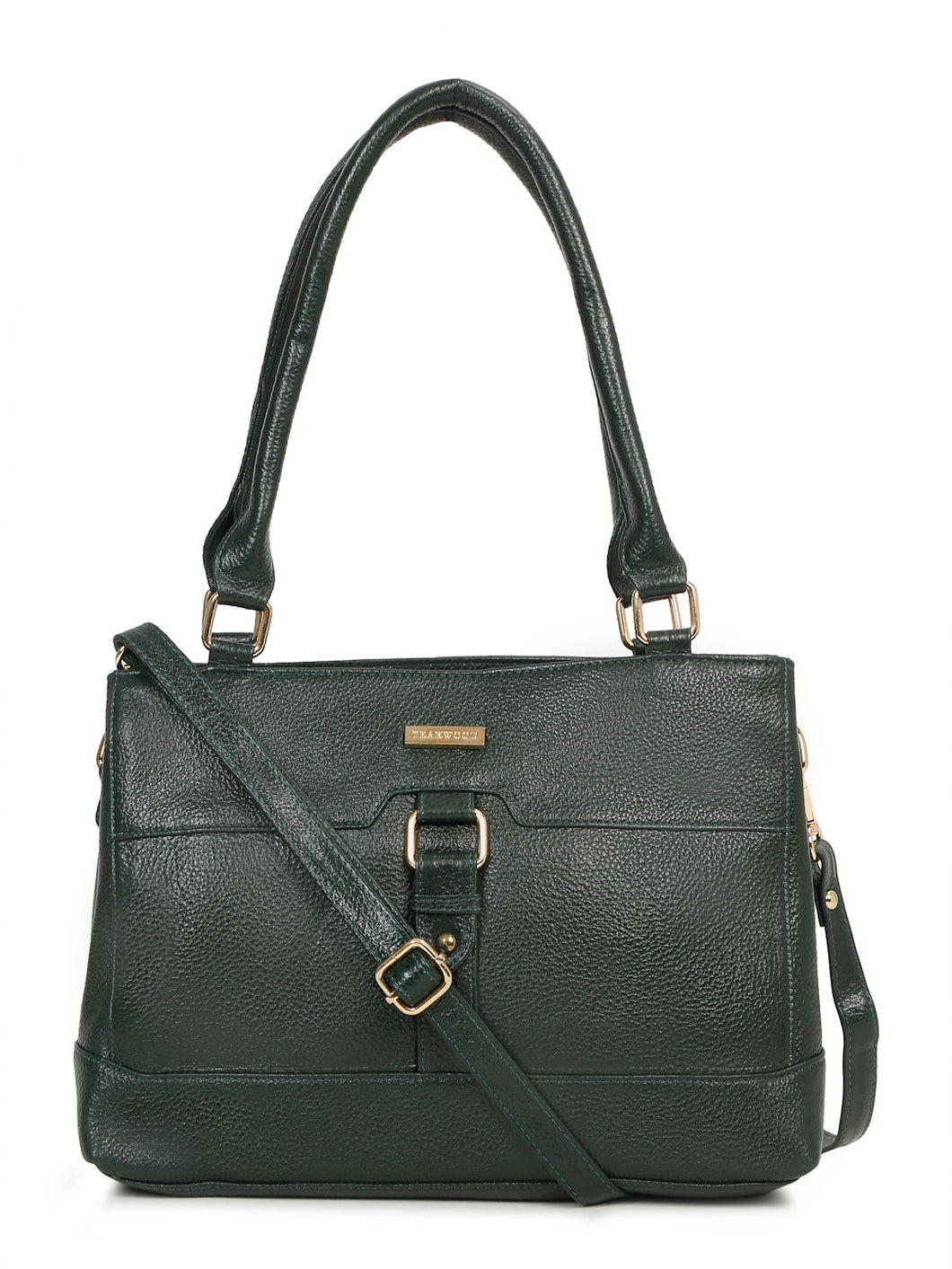 Women's Textured Leather Structured Bag