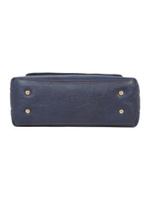 Load image into Gallery viewer, Women Blue Texture Leather Sling Bag
