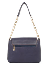 Load image into Gallery viewer, Women Purple Texture Leather Sling Bag
