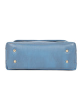 Load image into Gallery viewer, Women SkyBlue Texture Leather Sling Bag
