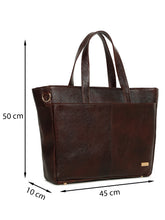 Load image into Gallery viewer, LEATHER TOTE BAG
