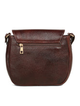Load image into Gallery viewer, Teakwood Women's Brown Texture Sling Bag
