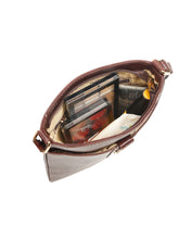 Load image into Gallery viewer, Teakwood Women's Solid Brown Sling Bag
