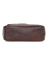 Load image into Gallery viewer, Women Brown Texture Leather Structured Sling Bag
