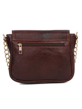 Load image into Gallery viewer, Teakwood Leather Women Structured Sling Bag
