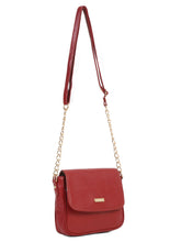 Load image into Gallery viewer, Teakwood Leather Women Structured Sling Bag
