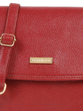 Load image into Gallery viewer, Teakwood Leather Women Structured Sling Bag

