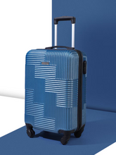 Load image into Gallery viewer, Textured Hard-Sided Cabin Suitcase Trolley Bag
