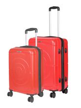 Load image into Gallery viewer, Dart Textured Hard Sided Cabin Sized Trolley Bag
