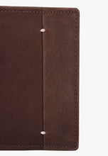 Load image into Gallery viewer, Teakwood Men Genuine Leather Brown Colour Two Fold Wallet
