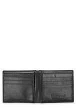 Load image into Gallery viewer, Teakwood Genuine Black Leather Wallet
