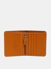 Load image into Gallery viewer, Teakwood Genuine Leather Tan Color Wallet
