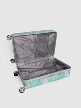 Load image into Gallery viewer, Aeroplane Printed 360 Degree Rotation Hard Cabin Trolley Bag
