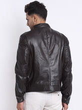 Load image into Gallery viewer, Teakwood Genuine Leathers Men&#39;s Jacket (Brown)
