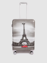 Load image into Gallery viewer, Paris Print 360 Degree Rotation Hard-Sided Cabin-Sized Trolley Bag
