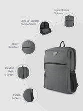 Load image into Gallery viewer, Unisex Laptop Backpack - 15 Inches
