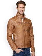 Load image into Gallery viewer, Teakwood Genuine Leathers Men's Jacket

